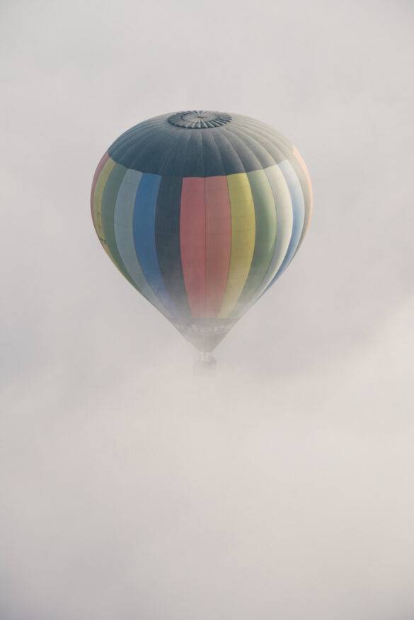 Heissluftballonflug in Teotihuacan