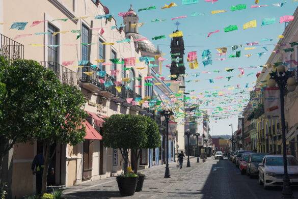 Kirche in Puebla