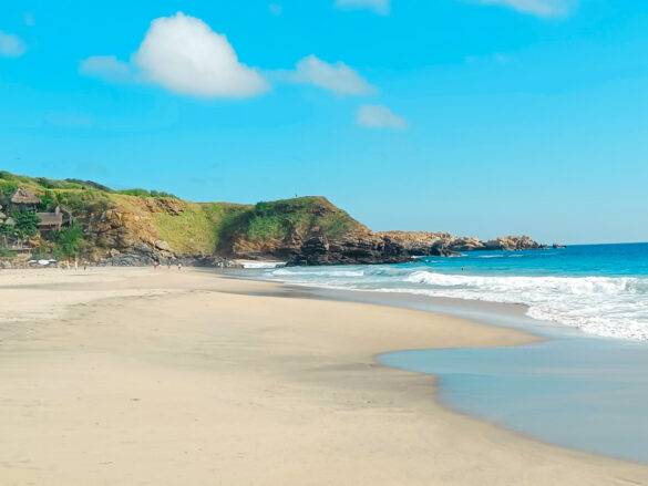 Sandstrand in Mazunte