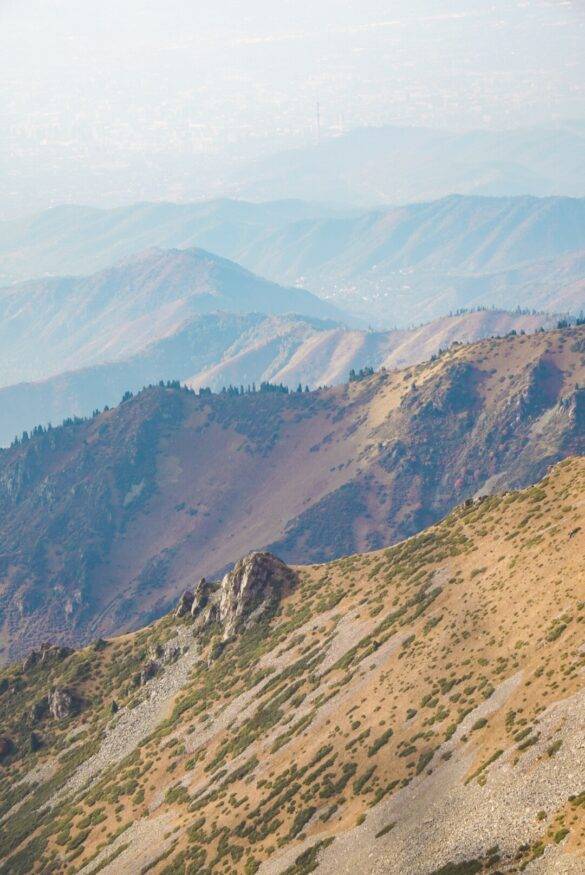 Kasachstan Aussicht Shymbulak